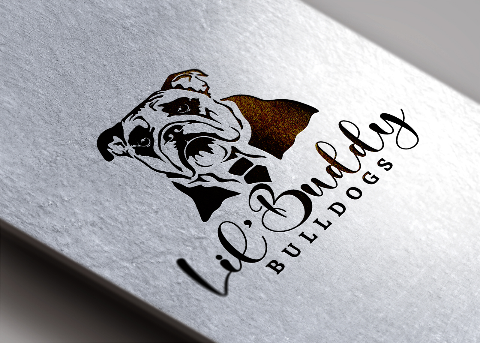 Bulldog kennel logo