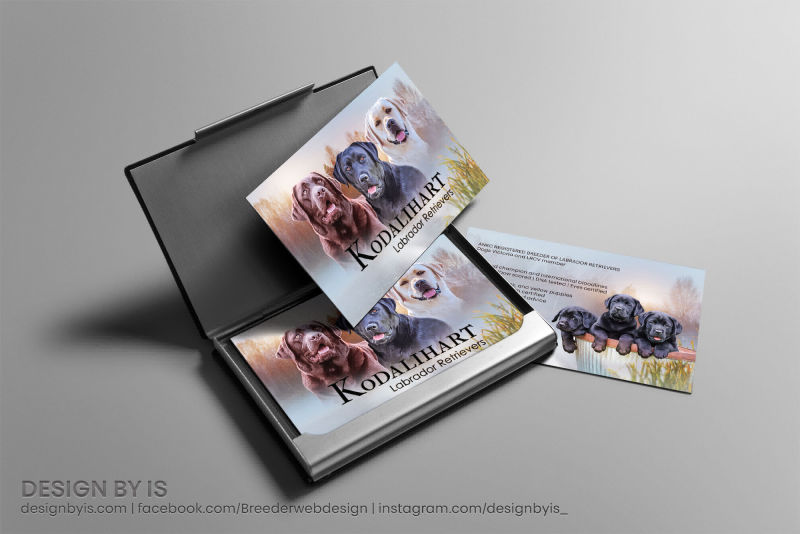 Kennel business cards