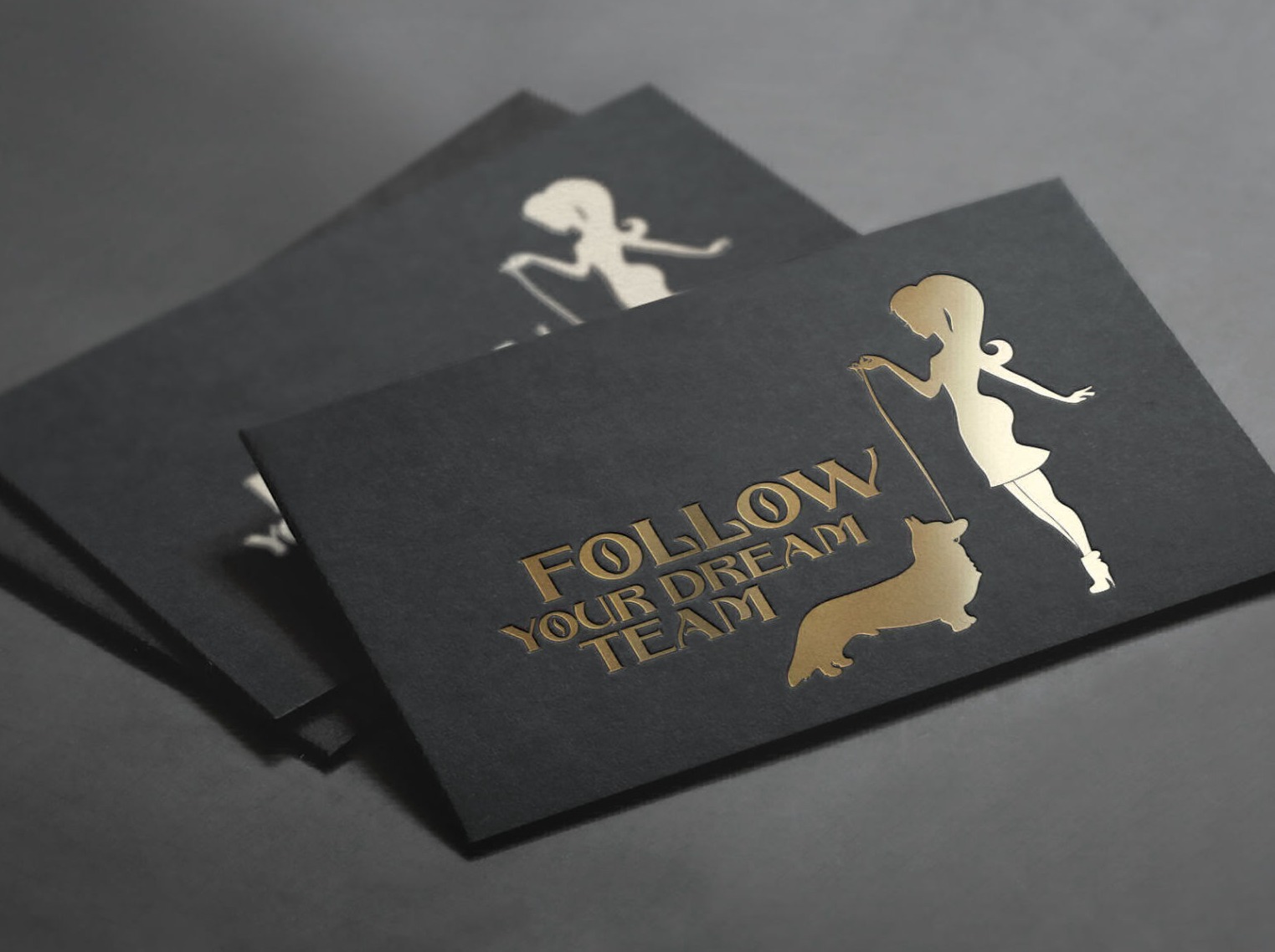 follow your dream team logo handler logo